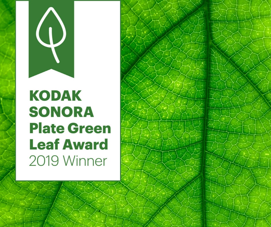 Kodak Sonora Plate Green Leaf Award 2019